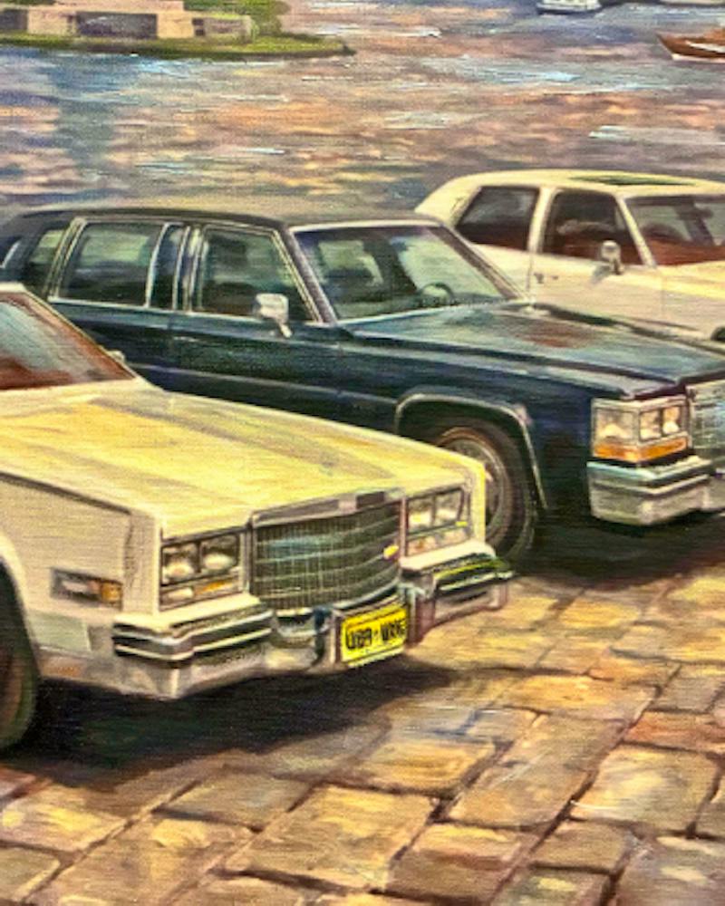 Oil painting made in America from a customer photo
