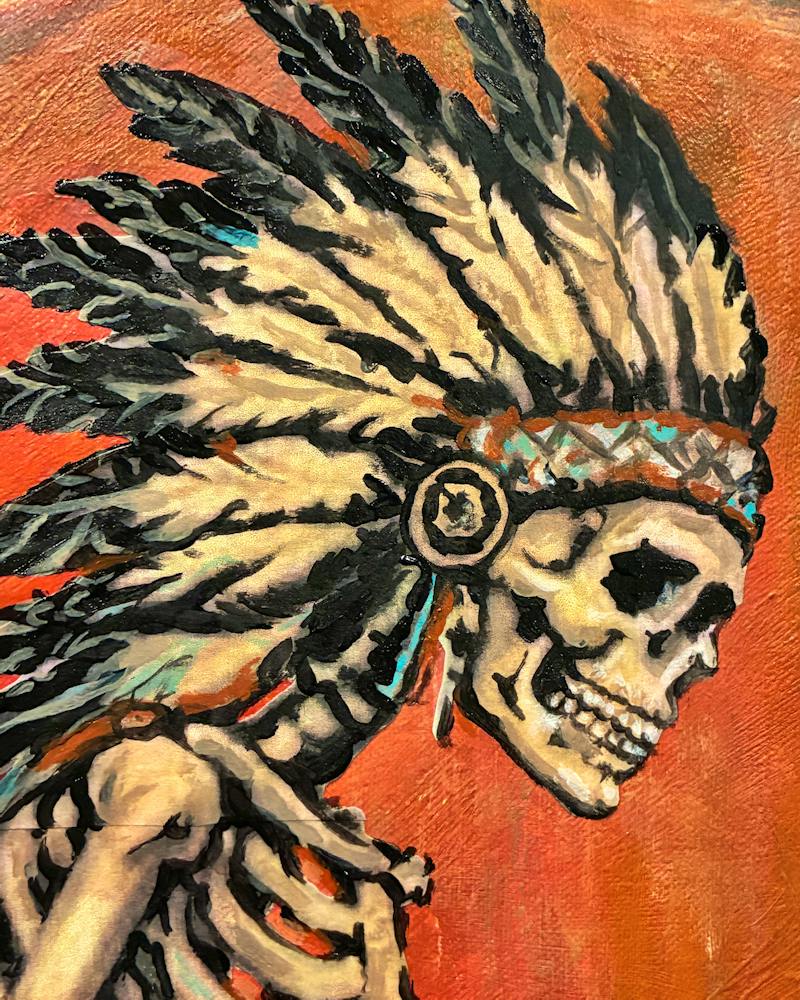 Oil painting made in America from a customer photo