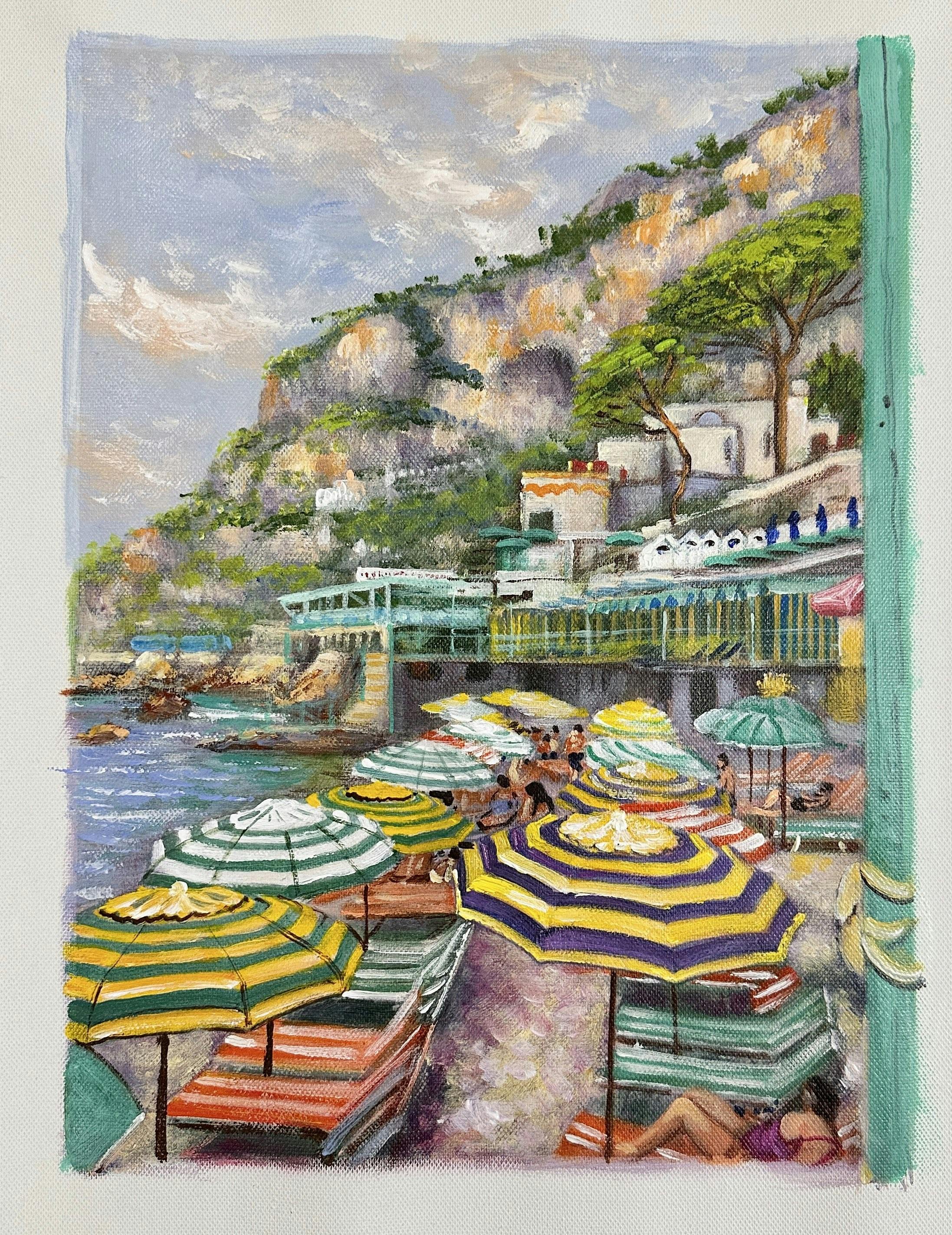 Custom oil painting from a customer photo