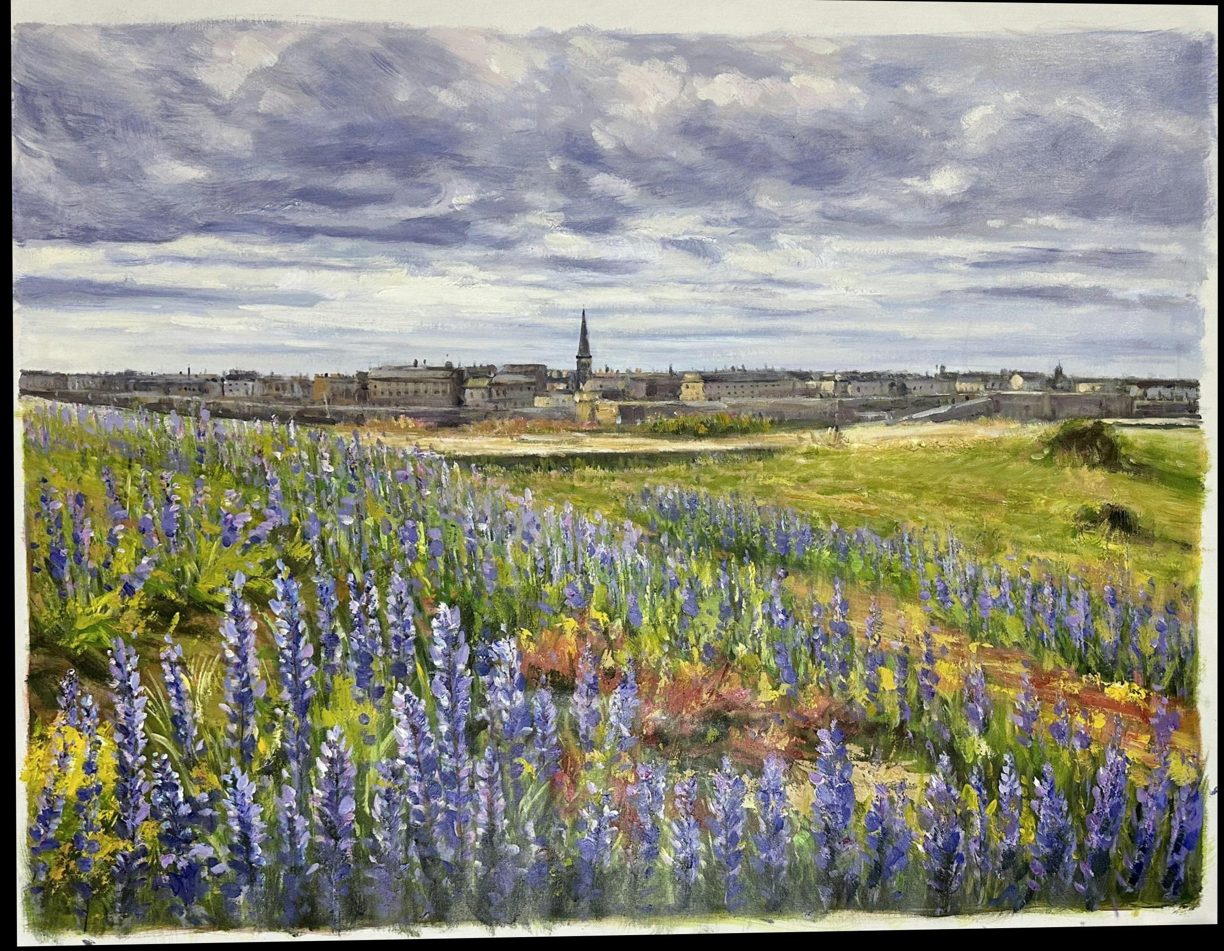 Custom oil painting from a customer photo