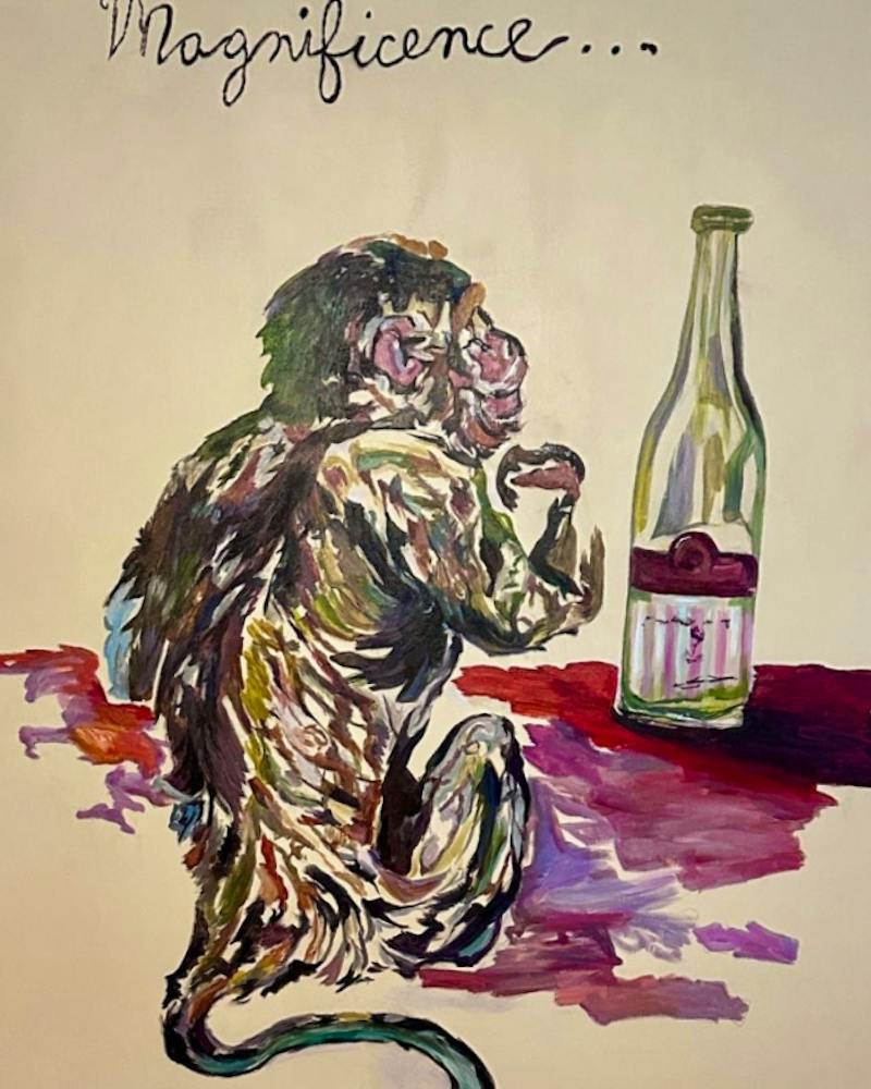 Oil painting made in America from a customer photo